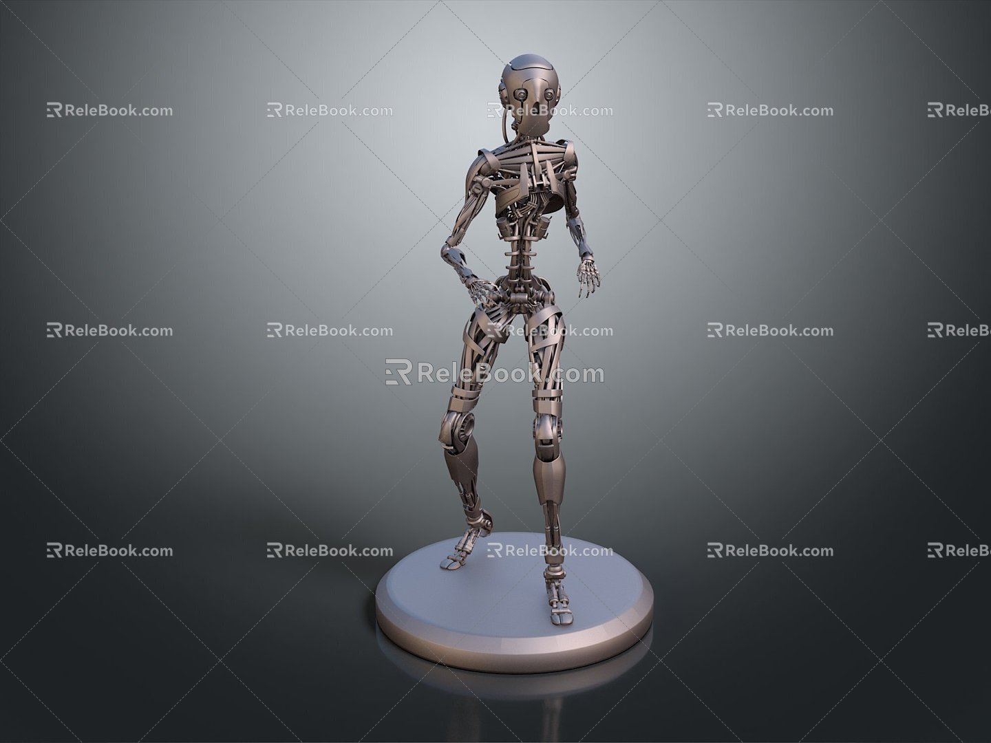 Modern Robot Robot Assistant Small Robot Robot Butler model