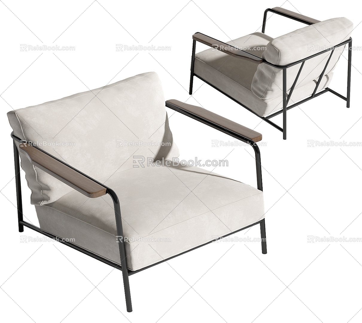 Leisure Chair 3d model