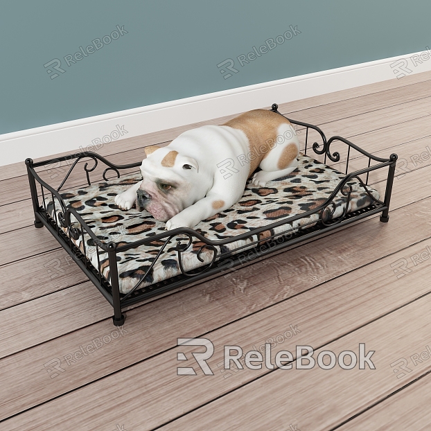 Modern Dog Kennel model