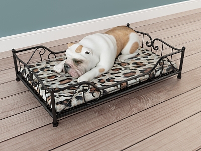 Modern Dog Kennel model