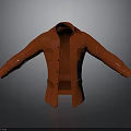 Stylish Red Shirt With Long Sleeved Design For Modern Everyday Use