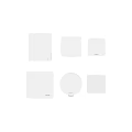 Smart Machines White Smart Home Devices with Modern Design and Wireless Connectivity