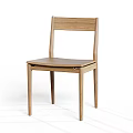 Various Modern Wooden Dining Chairs With Sleek Backrests And Sturdy Legs Design