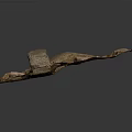 Natural Rocky Terrain With Irregular Rock Formations Scattered Stones And Uneven Surface