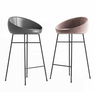 Modern Bar Chair Bar Chair Bar Stool 3d model