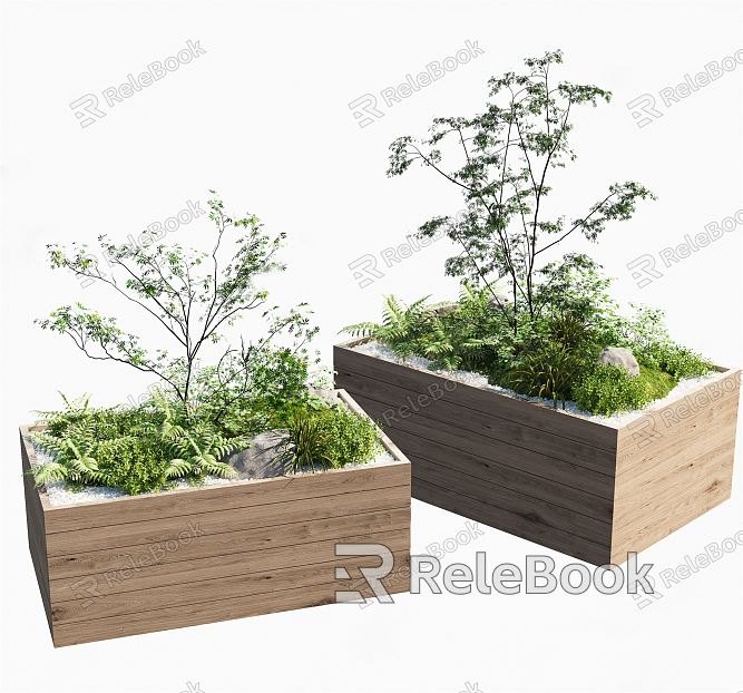 Modern Potted Plant model