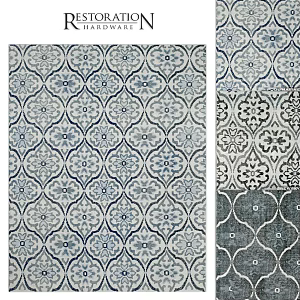 modern square carpet square carpet 3d model