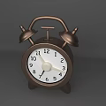 Alarm clock time 3d model
