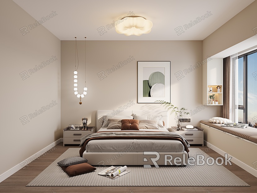 Modern Bedroom model