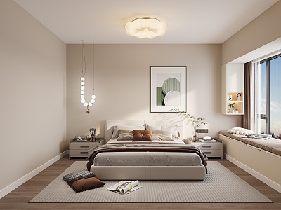 Modern Bedroom 3d model