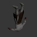Medieval Armor 3D Render With Metal Leather Cuirass Arm Guards Skirt And Boots