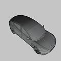 The Tesla car 3d model