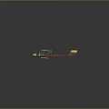 Vintage Yellow Biplane With Red Accents And Black Emblems On Double Wings