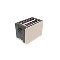 Modern BOSCH Cream And Black Stylish Kitchen Toaster Appliance For Home Use