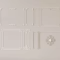 Ornate Gypsum Mouldings With Various Decorative Patterns For Interior Wall Ceiling Decoration
