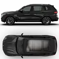 Black BMW SUV with Modern Front Design Sleek Rear View Alloy Wheels and Roof Rails