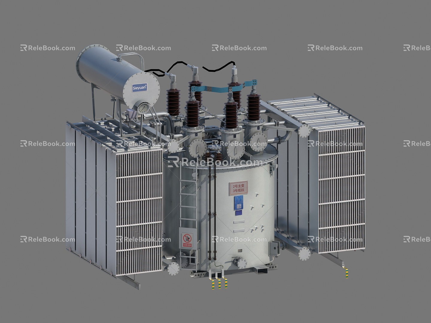 High Voltage Reactor Reactor 3d model