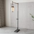 New Chinese floor lamp 3d model