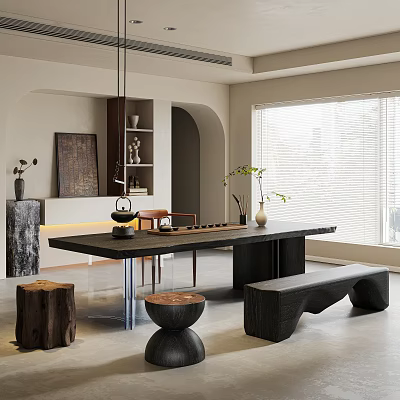 Tea Table and Chair Combination