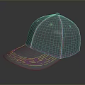 White Baseball Cap as Essential Daily Life Accessory with Simple Design and Comfort