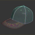 Hat cap baseball cap realistic 3d model