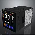 PEAKMETER Digital Temperature Controller With LCD Display Control Buttons And Side Parameter Label