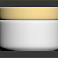 HANNA Skin Care White Jar With Shiny Gold Lid And Brand Label For Beauty Routine