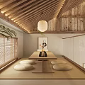 Hotel Room Featuring Rustic Wooden Staircase Pendant Light White Bedding And Cozy Atmosphere