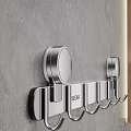 Modern Bathroom Accessories Stainless Steel Wall Mounted Design With Multiple Hooks