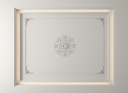 Ceiling Vintage Ceiling Modern Ceiling 3d model