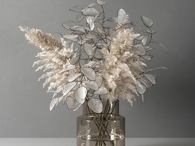 Modern Vase Reed Vase Dried Flowers Dried Branches model