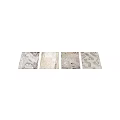 Square Rugs With Modern Abstract Wave Patterns And Marble Texture Design