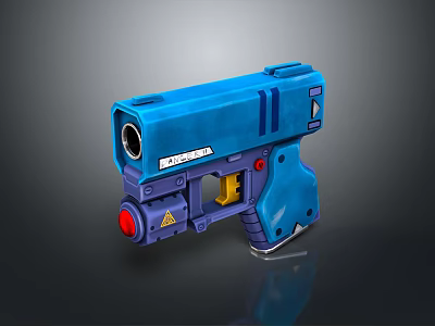Toy gun bubble gun water gun children's toy children's toy gun toy water gun pistol 3d model