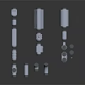 Other Precision Metal Mechanical Parts In Various Shapes And Sizes For Industrial Use