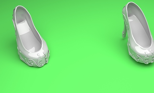 Modern Shoes 3d model