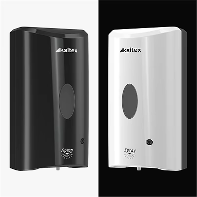 Kaltex Black And White Spray Soap Dispensers For Daily Washing Use 3d model