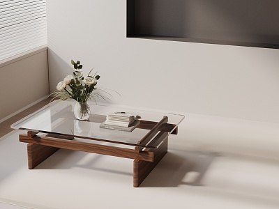 Modern coffee table model