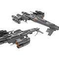 Space equipment Space shuttle 3d model