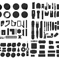 Various Types Of Hardware Tools Including Screws Nuts Bolts Wrenches And Fasteners