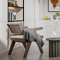 Modern study 3d model