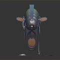 Modern flying machine cartoon flying machine cartoon spaceship cartoon plane 3d model