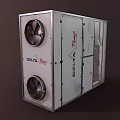 DELTA Temp Industrial Equipment Featuring Metal Casing Dual Fan Vents And Enclosed Structure