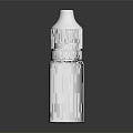 Medical Device White Plastic Dropper Bottle For Liquid Medication Storage And Healthcare Supplies