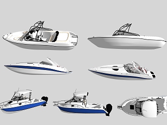 Modern Yacht 3d model