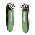 Green Handheld Daily Use Electrical Appliances With Silver Cross Top And Buttons
