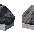 Memorial Stone 3d model