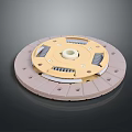 Car Clutch Disc Component By Valeo With Spring Mechanism And Metal Plate