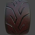 High Quality Car Tire Featuring Metallic Alloy Wheel And Deep Tread Pattern 3d model