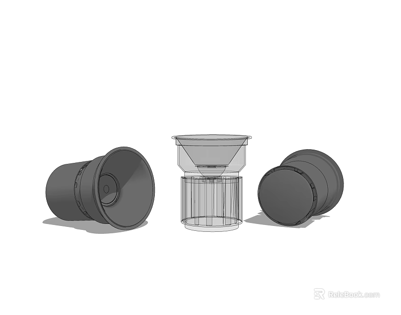 Modern Downlights and Spotlights LED Lighting Fixtures for Home Ceiling 3d model 
