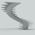 keel staircase 3d model